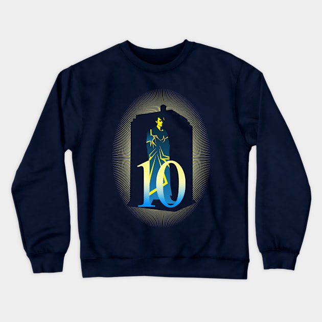 10 IS BACK! Crewneck Sweatshirt by KARMADESIGNER T-SHIRT SHOP